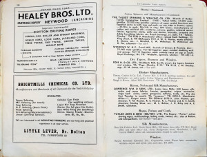 Lancashire Mills Trade Directory