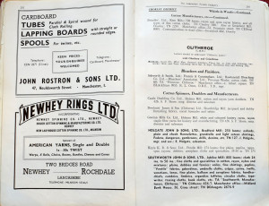 Lancashire Mills Trade Directory